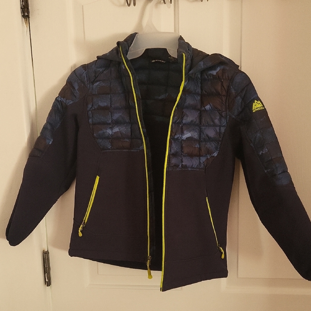 Snozu Navy Softshell  Jacket sz 12